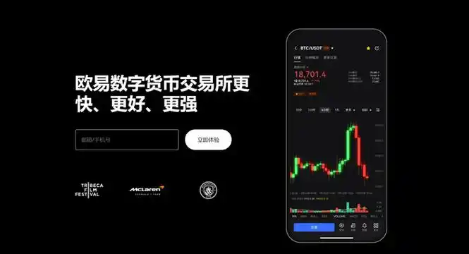数字货币交易所APP平台展示图